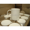 Taza de revestimiento blanco de 11oz subliamtion